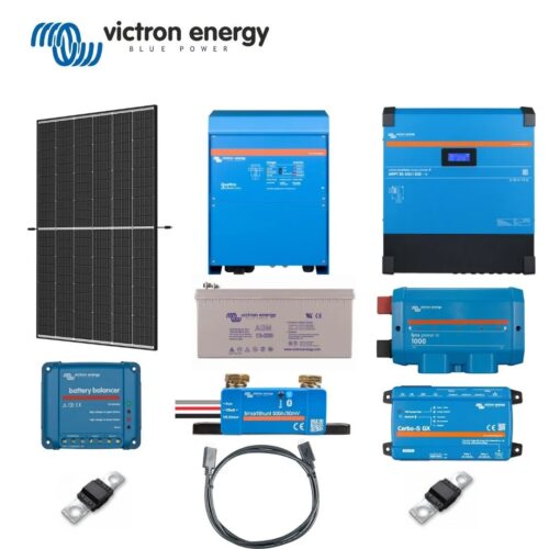 Installed power: 20400 W Off-grid 6.4kW Victron Energy Photovoltaic System with AGM storage